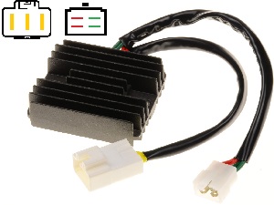 CARR434MG Moto Guzzi Vespa Piagio MOSFET Spannungsregler Gleichrichter