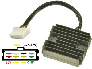 CARR291 - Honda MOSFET Spannungsregler Gleichrichter