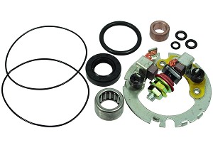 Anlasser Kohlebürsten-Set Honda CBR600F Kawasaki KLF Suzuki 650 GSX-R750 VZ800 Yamaha FZ6 R6