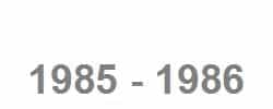 1985-1986 1985-1986