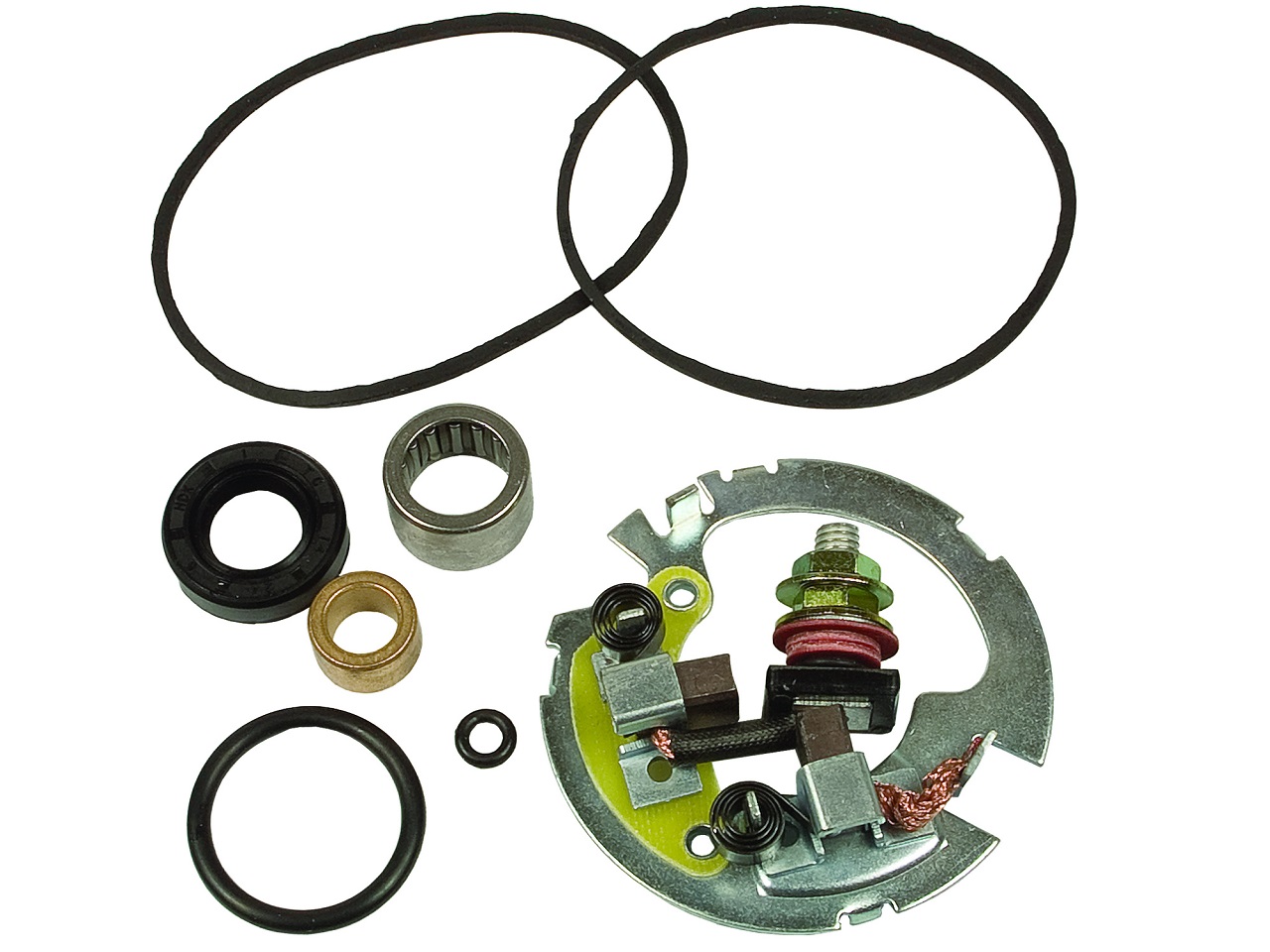 Anlasser Kohlebürsten-Set Honda Arctic Cat 250 300 Honda CBR600F NX650 TRX XR650 Kawasaki ZR Suzuki LT Yamaha FZR600 - zum Schließen ins Bild klicken