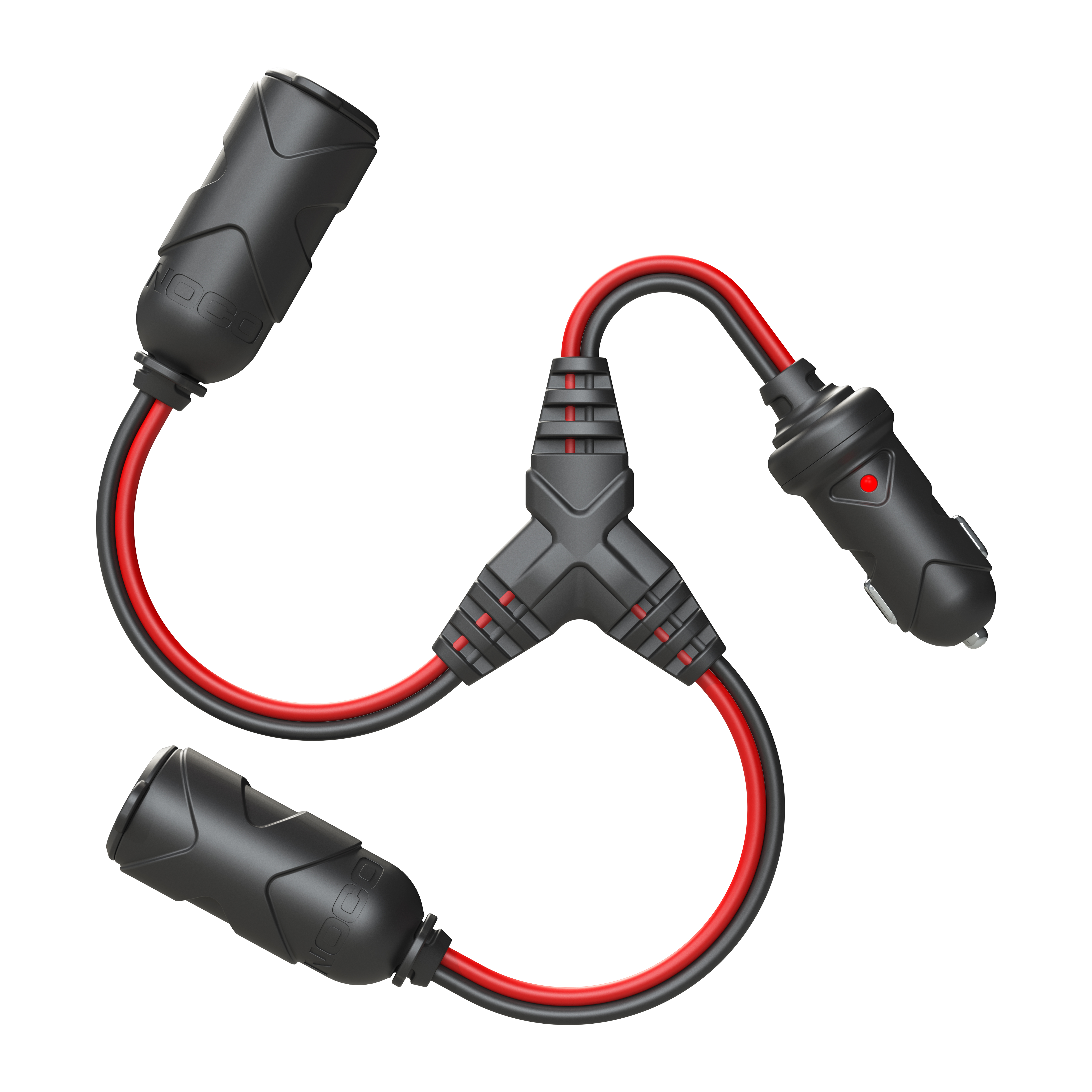 Noco Genius GC020 Tweewegsplitter met 12V aansluiting + sigarettenaansteker ingang - zum Schließen ins Bild klicken