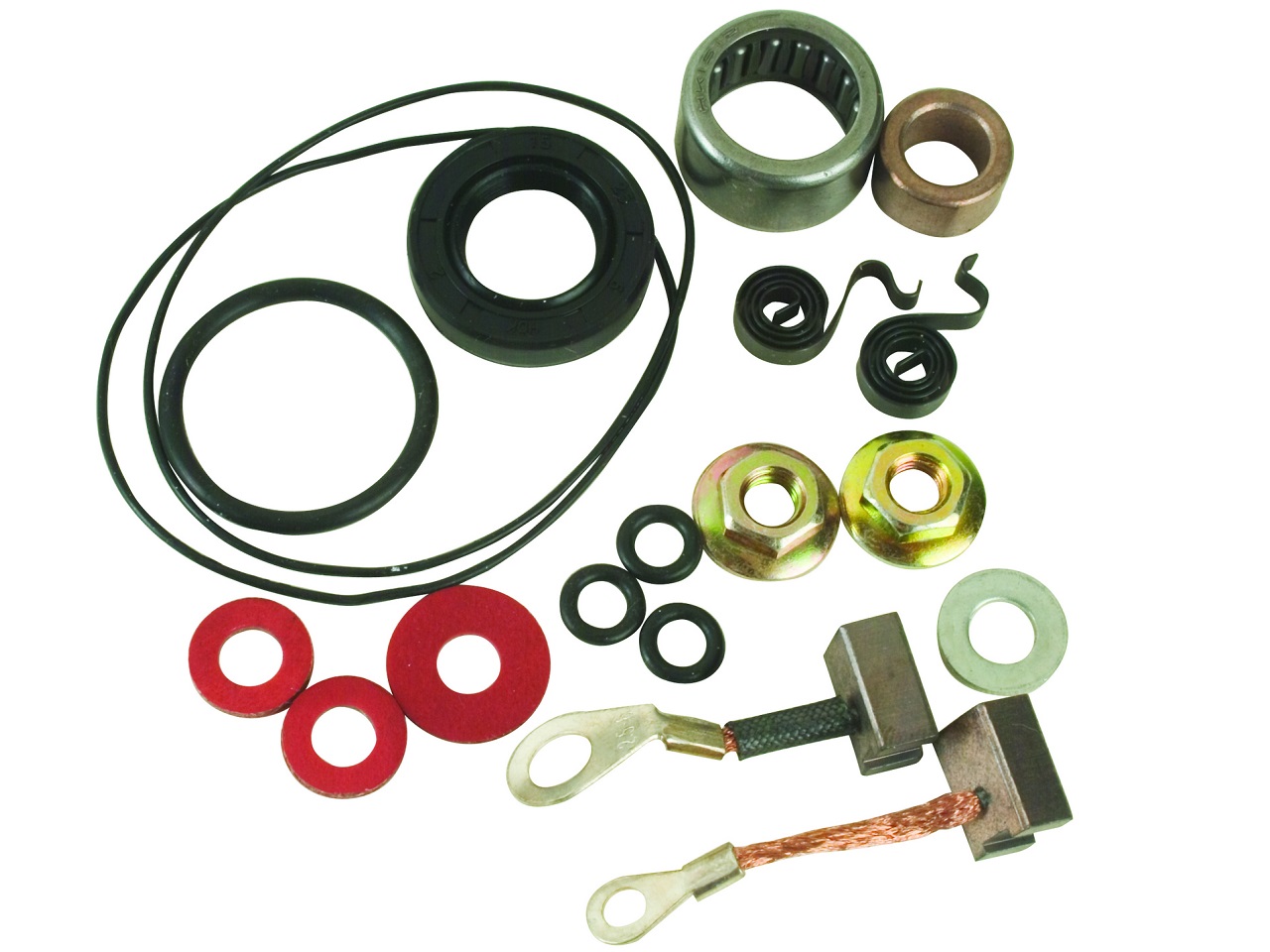 Anlasser Kohlebürsten-Set Yamaha FZR400 SR185 XS400 YFB250 YFM250 YTM200 YTM225 - zum Schließen ins Bild klicken