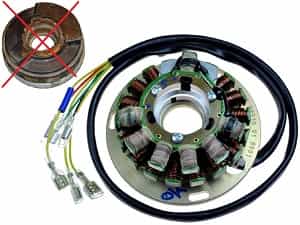 ST5051L - Husqvarna 350 410 500 510 610 Beleuchtung & Zündstator